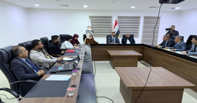 The Forestry Department Rapporteur participates in the meeting of the Preparatory Committee for the establishment of the regional forest in Kirkuk