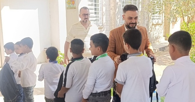 كلية الزراعة تساهم في مبادرة مدرستي