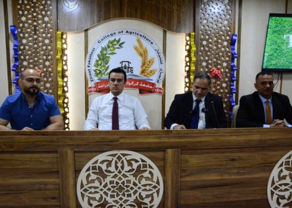 ورشة عمل في جامعة كركوك عن النباتات الطبية والعطرية واستخلاص الزيوت والمركبات الفعالة بالمكائن المتعددة