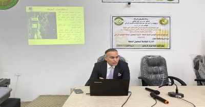 تدريسيان من جامعة كركوك يشاركان في دورة تدريبية وظيفية عن الإدارة المتكاملة لمحصول الحنطة.