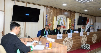 رسالة ماجستير في جامعة كركوك تناقش دراسة مؤشرات النمو والإنتاجية والوراثية لاصناف من الذرة البيضاء عند رش البورون