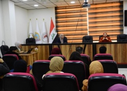 Awareness seminar at Kirkuk University on the path to success