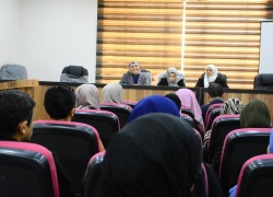 An awareness seminar at the College of Agriculture on ethical values and legal regulations for university students