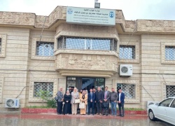 كلية الزراعة تنظم زيارة علمية لطلبتها الى مديرية صيانة مشاريع ري وبزل كركوك