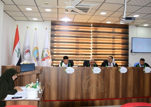 جامعة كركوك تناقش تأثير مسافات الزراعة ومصادر النتروجين في الدخن اللؤلؤي