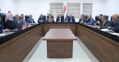 The Dean and the Rapporteur of the Department of Forestry Sciences participate in the expanded meeting of the Regional Forest Project in Kirkuk