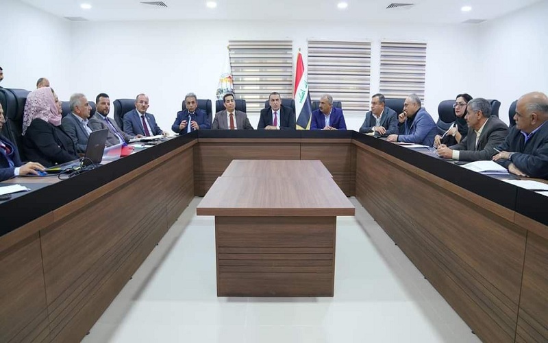 The Dean and the Rapporteur of the Department of Forestry Sciences participate in the expanded meeting of the Regional Forest Project in Kirkuk