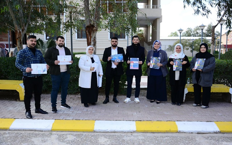 The Unit of Psychological Counseling & Educational Guidance and the Unit of Women’s Empowerment Units at the College of Agriculture launch an awareness campaign about the dangers of smoking.