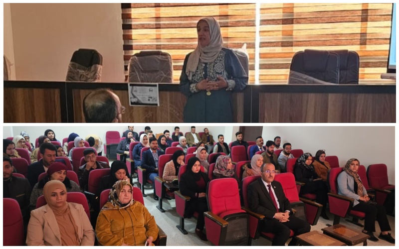 A training course at Kirkuk University in the field of preserving, isolating, and developing microorganisms in their natural environment.