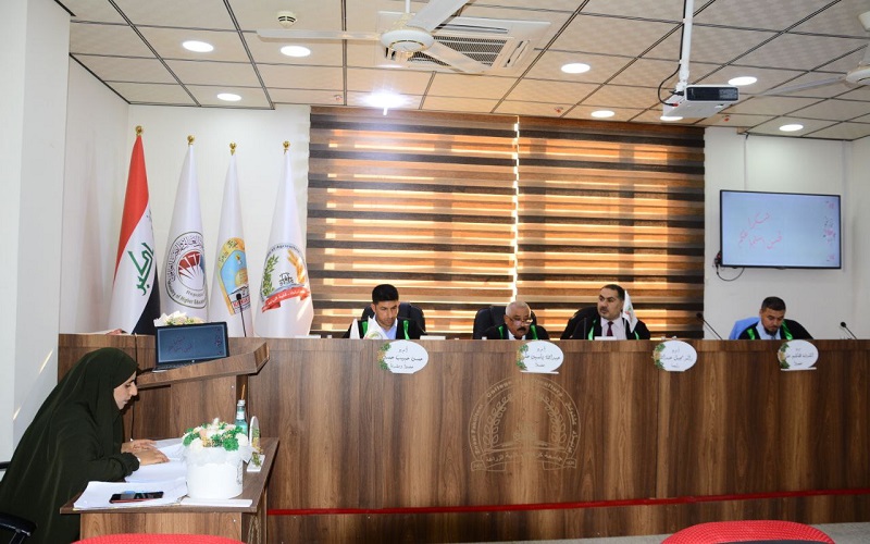 جامعة كركوك تناقش تأثير مسافات الزراعة ومصادر النتروجين في الدخن اللؤلؤي