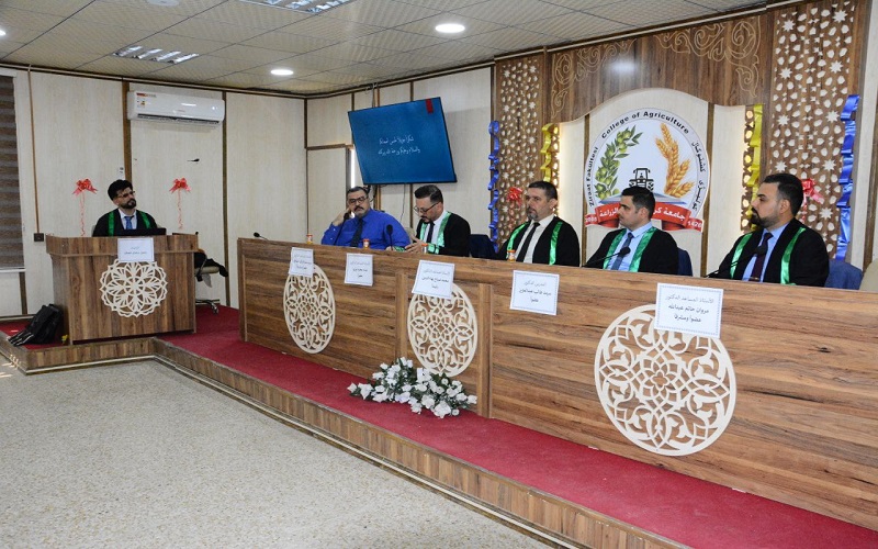 رسالة ماجستير في جامعة كركوك تناقش مقارنة الأثر والكفاءة التناسلية للنعاج العواسية المحلية المجرعة بالمستخلص المائي للشاي الاخضر مع خليط فيتامين Aو E