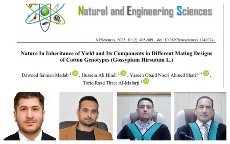 باحثون من جامعتي كركوك وتكريت ينشرون بحثاً في مجلة عالمية