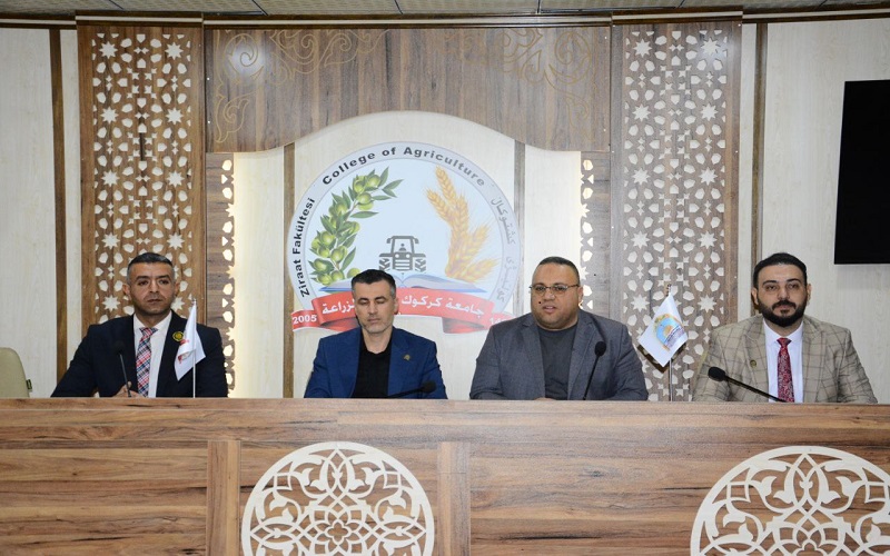 ندوة توعوية في جامعة كركوك عن مكافحة المخدرات