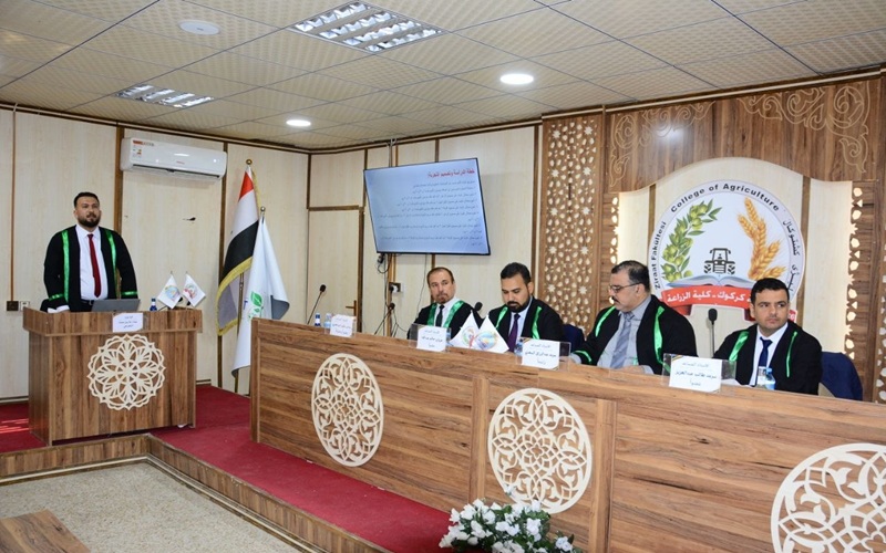 رسالة ماجستير في جامعة كركوك تناقش تأثير إضافة زيت القرفة وإكليل الجبل والزعتر في لحوم الحملان المفرومة خلال التخزين بالتجميد