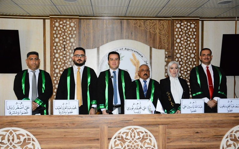 رسالة ماجستير في جامعة كركوك تناقش استجابة أشجار الزيتون للسماد الحيوي والرش الورقي بالبورون
