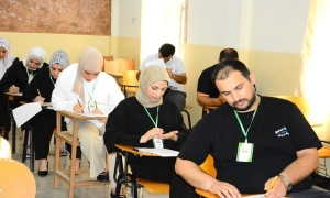 بمشاركة اكثر من الف طالب وطالبة انطلاق الامتحانات التنافسية للمتقدمين على الدراسات العليا في جامعة كركوك