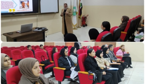 كلية طب الأسنان تنظم محاضرة توعوية حول تحديات المقاومة البكتيرية للمضادات الحيوية