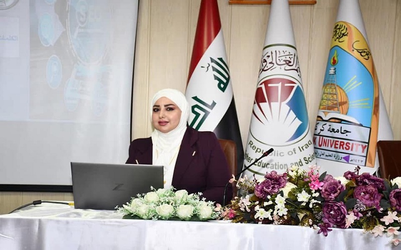 ورشة عمل في جامعة كركوك عن الكلمات المفتاحية وتأثيرها في استرجاع المصادر الرقمية