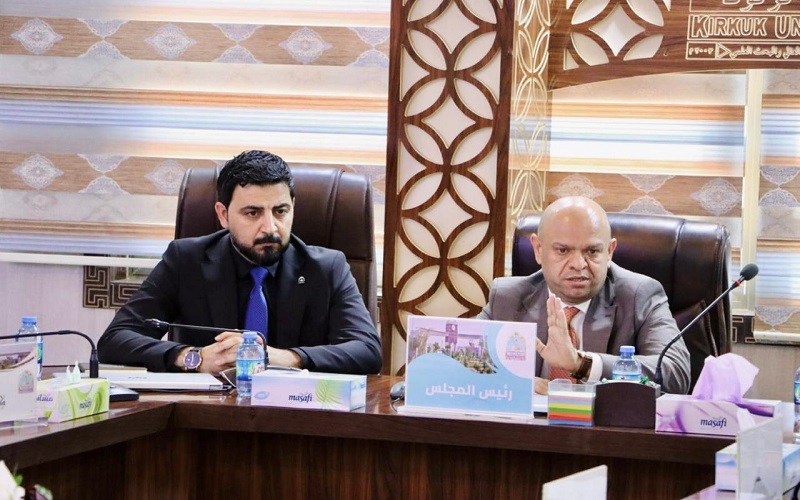 جامعة كركوك تعقد اجتماعًا موسعًا لتنظيم البيئة الإعلامية ومنصات التواصل الاجتماعي