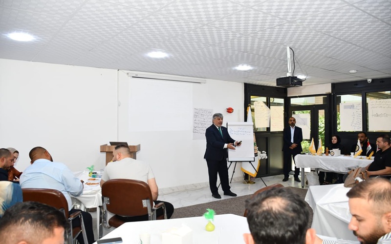 اختتام دورة تدريبية متقدمة في جامعة كركوك حول برامج الريادة والتميز