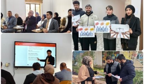 جامعة كركوك تنظم حملات ومحاضرات توعوية عن الفساد