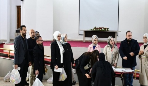 جامعة كركوك تنظّم زيارة تطوعية إلى مركز تأهيل المعاقين