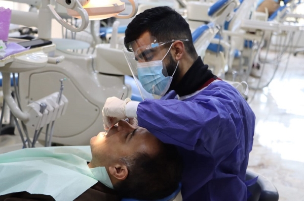 كلية طب الاسنان كركوك تفتح ابواب عياداتها التعليمية لاستقبال المراجعين