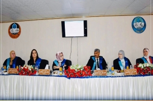 تدريسي في جامعة كركوك يترأس لجنة مناقشة اطروحة دكتوراه في جامعة الموصل