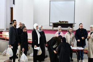 جامعة كركوك تنظّم زيارة تطوعية إلى مركز تأهيل المعاقين