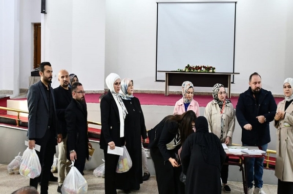 جامعة كركوك تنظّم زيارة تطوعية إلى مركز تأهيل المعاقين