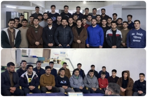 محاضرة توعوية في مجمع قسم الجاحظ لطلاب الأقسام الداخلية