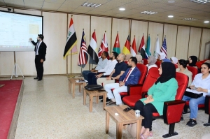 ورشة عمل تعليمية في جامعة كركوك عن بوابة الباحث للنشر العلمي