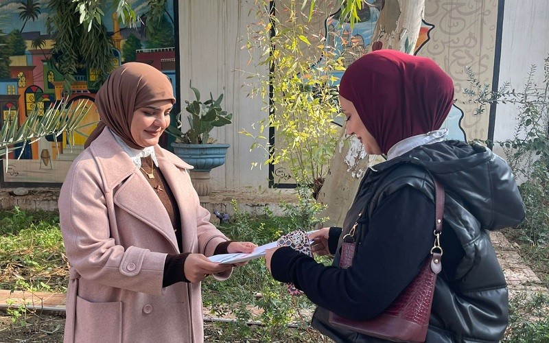 حملة تطوعية في كلية ...