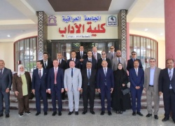 عميد كلية الآداب يشارك باجتماع عمداء كليات الآداب واللغات في الجامعات العراقية