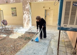 Cleaning and Garden Maintenance Campaign at the College of Arts