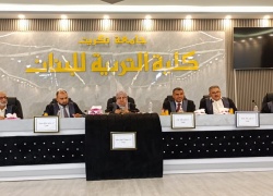 تدريسي من كلية الآداب عضواً بمناقشة أطروحة دكتوراه في جامعة تكريت