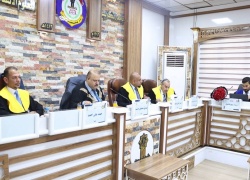 College of Arts Faculty Member Participates in a Master’s Thesis Defense at Tikrit University