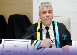 تدريسي بكلية الآداب يشارك بمناقشة رسالة ماجستير في جامعة تكريت