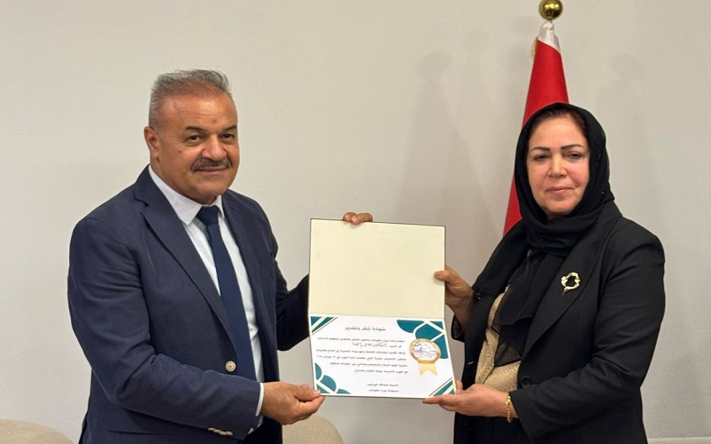 The College of Arts participated in the Scientific Forum for Peaceful Coexistence in Kirkuk