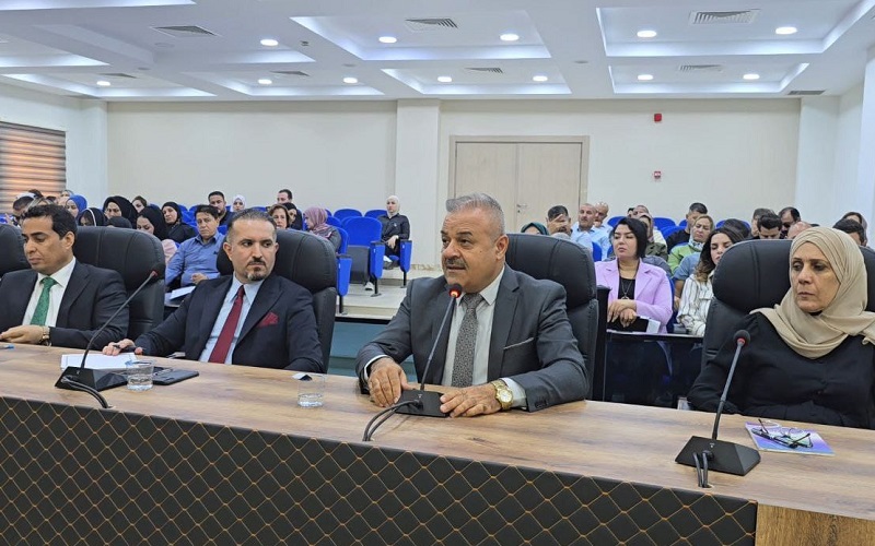 Dean of the College of Arts Participates in a Forum on Service Development in Kirkuk
