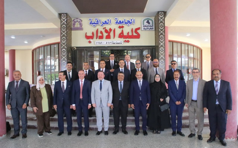 Dean of the College of Arts Participates in the Meeting of Deans of Colleges of Arts and Languages in Iraqi Universities