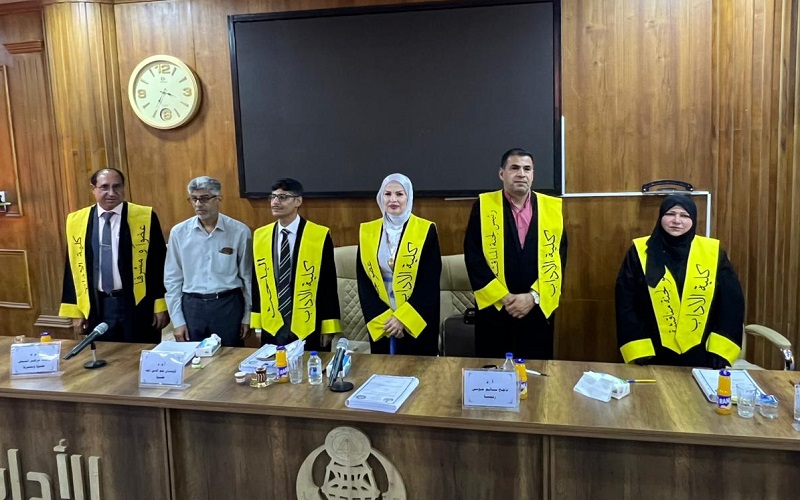Faculty Member from the College of Arts Participates in a Master’s Thesis Defense at the University of Basra
