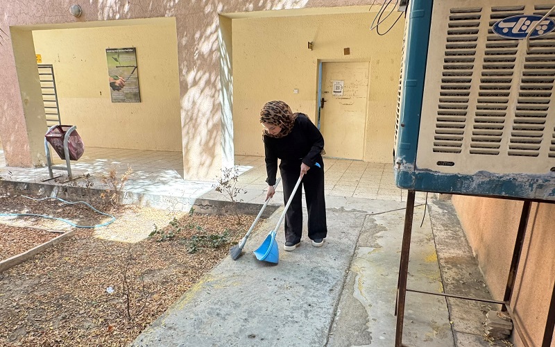Cleaning and Garden Maintenance Campaign at the College of Arts