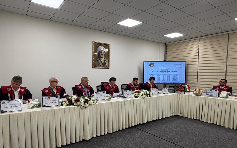 Dean of the College of Arts Participates in a PhD Dissertation Defense at Salahaddin University