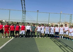 انطلاق بطولة كرة القدم (البناء والسلام)