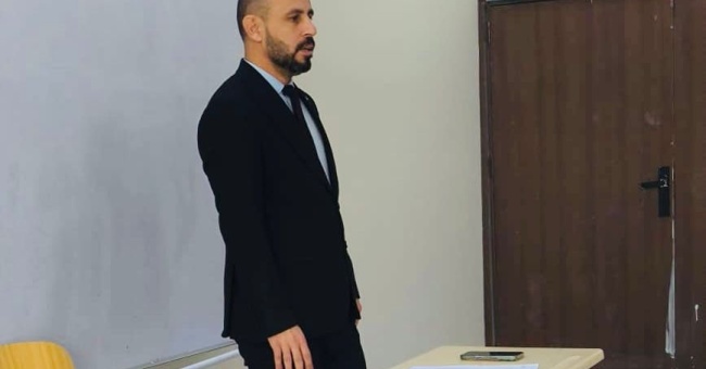 ندوة بعنوان (انضباط الطلبة داخل الحرم الجامعي وفق تعليمات وزارة التعليم العالي )