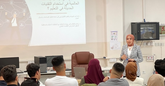 The College of Basic Education organizes a workshop entitled (Adopting modern educational techniques in teaching students that keep pace with global trends)