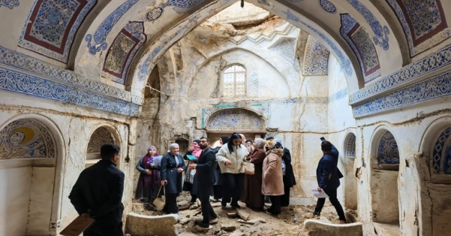 زيارة علمية لقسم التربية الفنية الى قلعة كركوك 