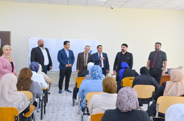 إدارة كلية التربية الأساسية تتابع ميدانياً سير الامتحانات النهائية وسط أجواء تنظيمية متميزة