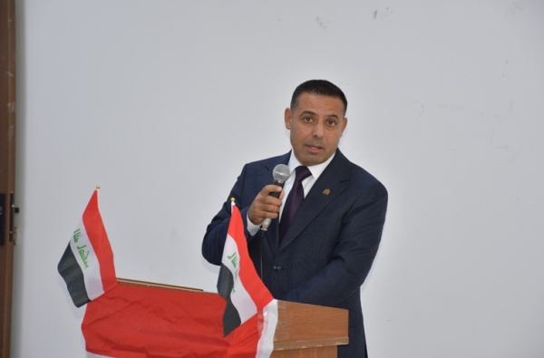 كلية التربية الأساسية تقيم ندوة تذكارية لإحياء ذكرى وفاة السيدة فاطمة الزهراء (عليها السلام)